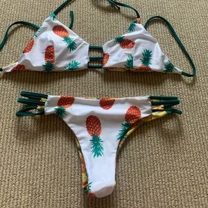 Zaful pineapple bikini